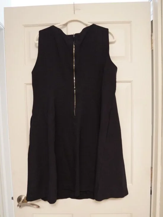 SPANX Navy Sleeveless Fit & Flare Dress 1X Little Navy Dress - Picture 4 of 4